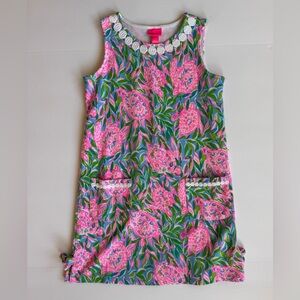 Lilly Pulitzer Dress Girls Classic Sleeveless Turtles